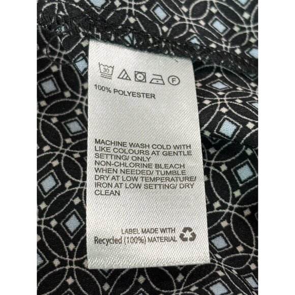 IMNYC Isaac Mizrahi Womens Button-Up Blouse M - Picture 5 of 10